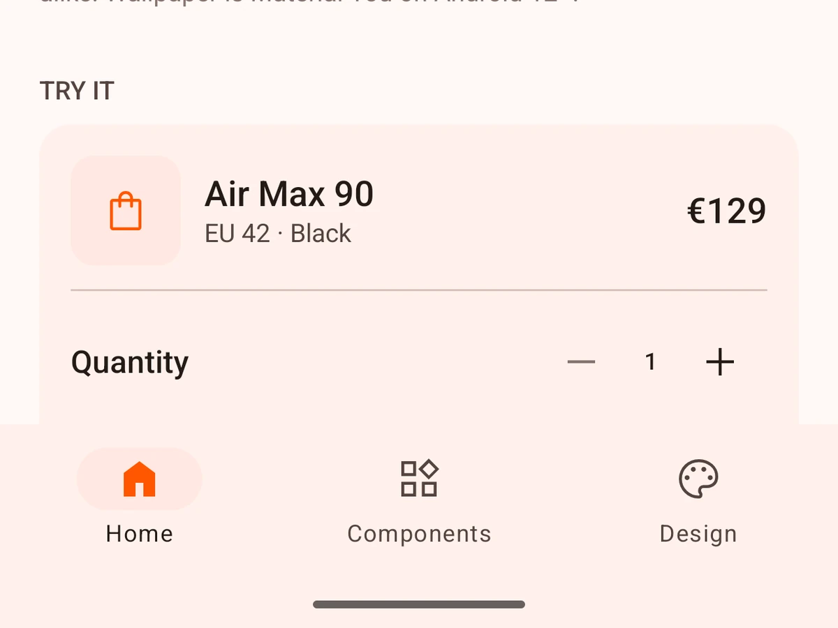 Tabs on Android