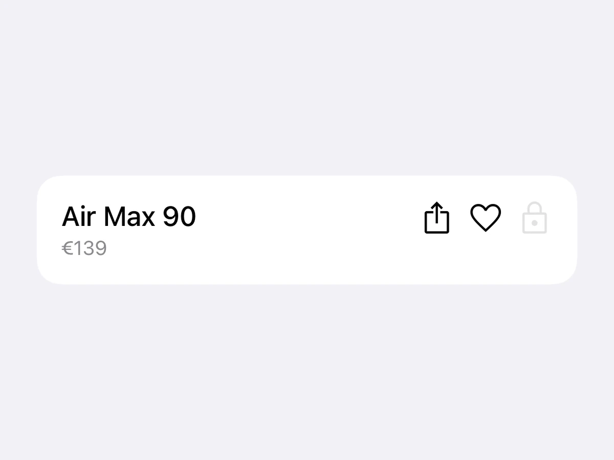 IconButton on iOS