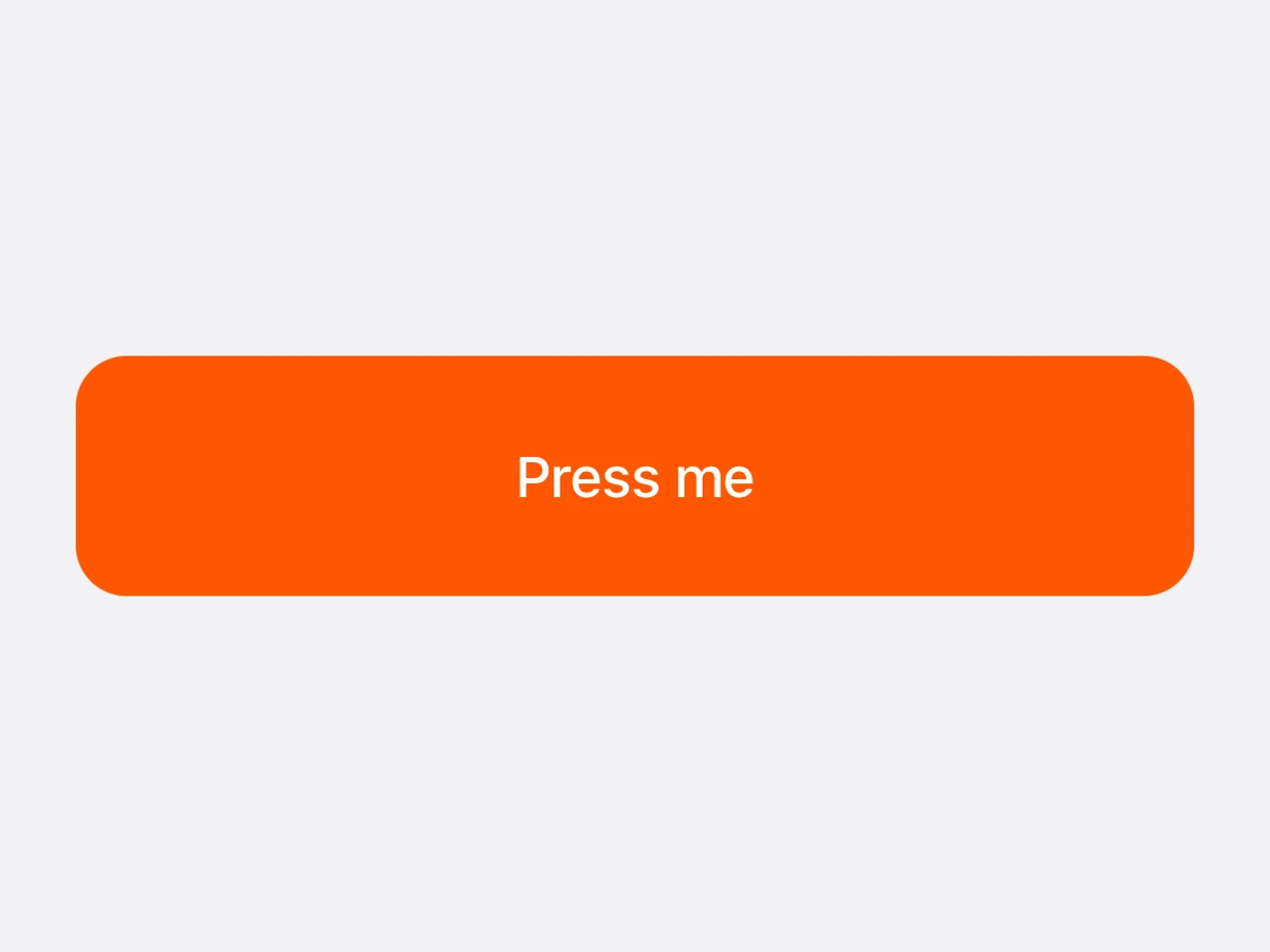 Pressable on iOS