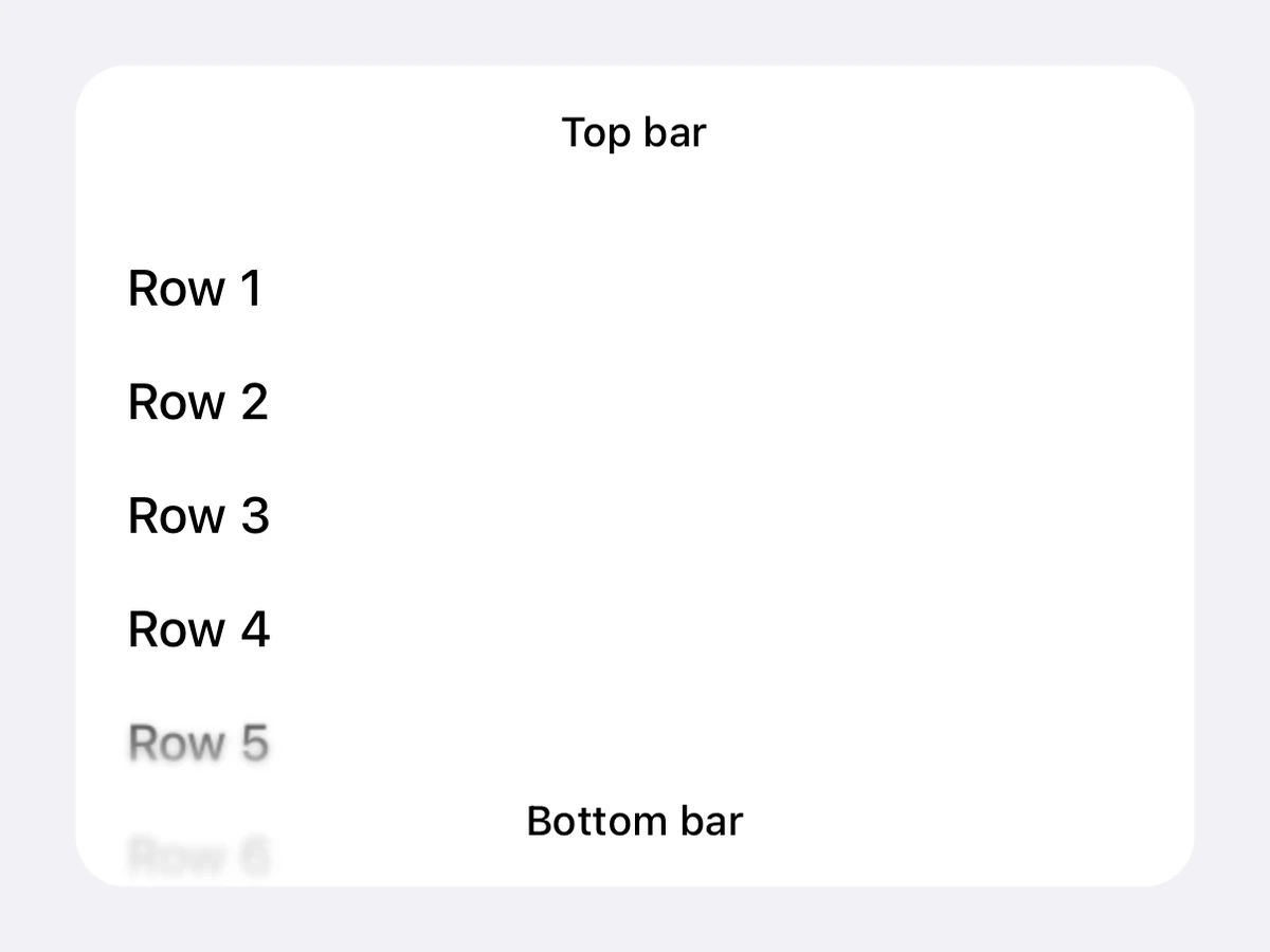 ScrollEdgeContainer on iOS