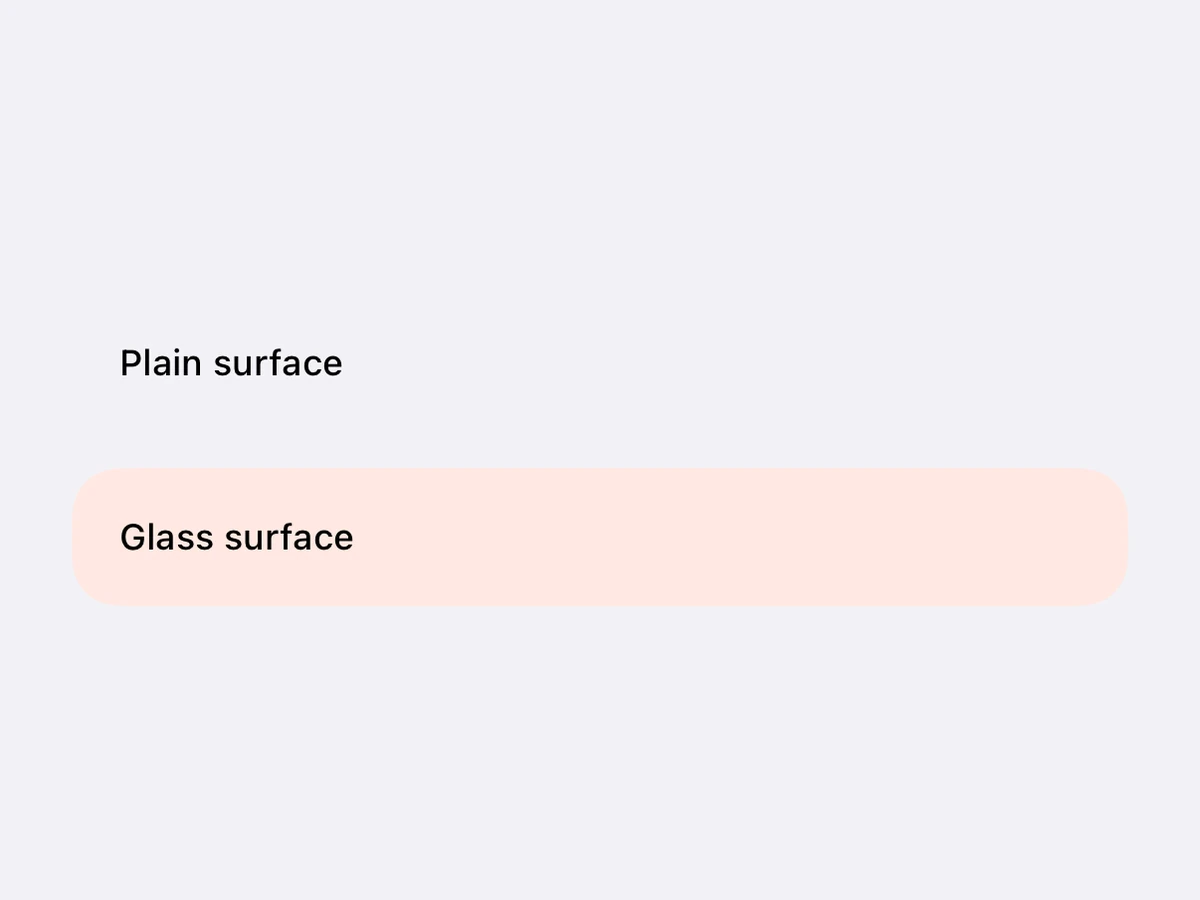 Surface on iOS